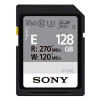 索尼 SONY SF-E128 SD卡 128G 高速读取270MB UHS-II 相机存储卡