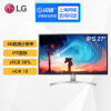 LG 27UL500 27英寸 HDR显示器4K IPS面板 图形设计绘图高清 液晶电脑台式显示屏幕 PS5/xbox外接屏幕全高清HDMI接口