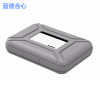 东芝（TOSHIBA） 2.5英寸移动硬盘包防震包 保护套 保护包 硬盘保护套  防护包 硅胶套 浅灰色蓝德合心3.5寸机械硬盘保护盒