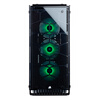 美商海盗船 (USCORSAIR) 中塔游戏机箱 570X RGB 黑色游戏机箱 (附送RGB风扇/四面侧透/炫彩灯光/支持水冷)