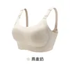sohiwoo大胸专用哺乳内衣夏季薄孕妇文胸聚拢防下垂产后喂奶 燕麦奶 M（适合：70D-70F，75B-75C)