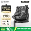 虎贝尔（HBR）E360+ 儿童安全座椅蜂巢通风汽车0-9岁 i-Size 黑白