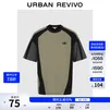 UR2026夏季新款男装潮流机能风多色拼接圆领短袖T恤UUV460138 多色 XS