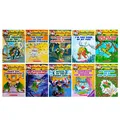 进口原版 老鼠记者 1-10册 赠音频 Geronimo Stilton 全彩插图安徒生童话大奖 英文原版 儿童探险章节桥梁书 蓝思400-700L 6-12岁美国学乐出版社  小学教辅 图片 2