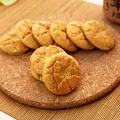 嘉士利桃酥饼干 传统中式点心糕点 桃酥王原味800g/盒整箱 零食礼盒 图片 6