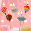 演绎 生日蜡烛生日派对蛋糕装饰场景布置儿童卡通创意彩色插牌套装 图片 4