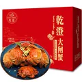 【活蟹】乾澄大闸蟹现货 全母蟹2.3-2.6两  6只 净重鲜活螃蟹海鲜生鲜中秋礼盒 图片 2