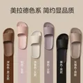 京东京造【抗菌皮纹拖】eva软弹拖鞋居家室内防滑浴室外穿凉拖女粉色37-38 图片 10