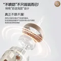 UBMOM吸管杯婴儿宝宝学饮杯儿童喝水杯直饮杯牛奶杯吸管奶瓶一岁以上 白色小麋鹿280ml 弹盖式 （直饮吸管+重力球）适合6个月+ 图片 5