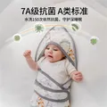 欧孕（OUYUN）包被新生儿包单0-6个月婴儿襁褓包巾新生宝宝专用待产包用品必备 竹棉纱布款-柯基画像 85x85cm 图片 5