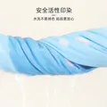 9i9儿童浴袍夏宝宝浴巾连帽斗篷游泳浴室沙滩防走光吸水粉色120*60cm 图片 8