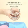 9i9儿童浴袍夏宝宝浴巾连帽斗篷游泳浴室沙滩防走光吸水粉色120*60cm 图片 4