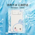 英氏（YEEHOO）婴儿综合日常护理席子冰丝凉夏天宝宝日常护理床上用品凉席 国宝熊【冰丝凉席】【可机洗】 100cm×56cm 图片 4