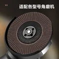 得力（deli）角磨机百叶片百叶轮打磨片瓷砖打磨片磨光片金刚石磨片 80目10片 图片 4