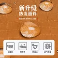 新潮代男士斜挎包轻便休闲胸包大容量单肩包帆布腰包通勤小背包新款 5067黑色【水杯袋+快拆磁吸扣】 图片 6