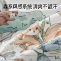 欧孕（OUYUN）婴儿苎麻凉席宝宝专用a类夏季儿童凉垫婴儿床幼儿园午睡 垂钓小熊【四股苎麻 单凉席】 100cm×56cm 图片 4