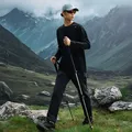 SPYDER蜘蛛秋冬男子双面针织布舒适亲肤长袖休闲圆领T恤25EF401M 黑色 L 图片 4