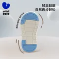 迷你巴拉（minibala）童鞋儿童休闲运动鞋春秋季新款男女童潮流百搭舒适 蓝色 26 码适合脚长15.0-15.5cm 图片 5