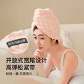 三利10A级抗菌法式干发帽佩戴简单加大加厚柔软速干吸水干发毛巾浴帽 图片 2