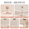 欧普照明（OPPLE）客厅灯主灯大灯吊灯轻奢梦幻法式95高显色客厅餐厅卧室月光女神TC 月光女神风扇灯-餐厅灯智控90瓦 图片 6