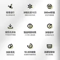 浦利顿PLODON婴儿辅食机小型宝宝研磨机打泥料理机搅拌多功能家用12 全钢轴刀【单杯单刀】 10叶刀头 图片 3