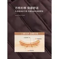 沫晗依美云朵泡芙格棉服2025年冬季装饰扣设计小立领廓形短款棉衣 图片 4