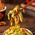 魔芋贡菜开袋即食香辣贡菜魔芋爽宿舍追剧解馋小零食网红食品批发 魔芋贡菜丨1包 香辣味 图片 3