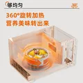 格兰仕（Galanz）微波炉家用 小型迷你 便捷机械旋钮 精准控温 六档火力 20升容量 微波炉D4 图片 4
