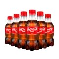 可口可乐（Coca-Cola）汽水碳酸饮料 300ml小瓶装系列饮料指数 可乐300ml*6瓶 图片 5