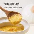 浦利顿（PLODON）婴儿辅食锅宝宝电炖锅盅煮粥锅BB煲煲汤熬粥陶瓷家用炖1 1L白色南瓜电炖锅 米白色 图片 6