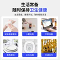 简禾75%酒精湿巾杀菌消毒湿巾大包80抽湿纸巾加大加厚湿巾 【75%酒精消毒湿巾】 80抽 2包 图片 5