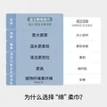 嫚熙（EMXEE）蓝企鹅绵柔巾婴儿宝宝一次性洗脸巾干湿两用手口清洁巾云柔巾组合 80抽 12包 【赠6包艺术家云柔巾】 图片 3