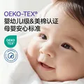嫚熙（EMXEE）棉柔巾婴儿全棉新生儿宝宝可用干湿两用一次性洗脸巾 80抽 12包 图片 6
