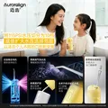 迈齿冲牙器便携式家用洗牙器牙齿冲洗器电动水牙线迷你儿童正畸专用胶囊款预防牙结石伸缩式便携出游 【10档调压】A10甜橙 2支喷头 图片 4