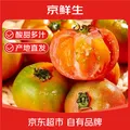京鲜生 丹东碱地铁皮西红柿净重3斤单果50g+ 酸甜草莓番茄水果源头直发 图片 1