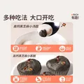 花田熊（HUATIANXIONG）五黑食材高钙芝麻糊 儿童早餐 25g*20袋 0蔗糖米糊代餐即食 图片 6
