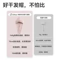 三利xJDear京东联名【李小冉同款】速干华夫格干发帽抗菌女加大  紫色 图片 2