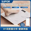苏泊尔（SUPOR）智能体脂秤体重秤高精准家用称重专用电子秤宿舍减脂秤 图片 1