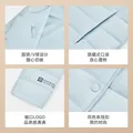 雪中飞女式轻量排骨羽绒服26款时尚舒适休闲通勤百搭保暖运动 宝石黑|8086 M 165/88A 图片 5