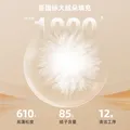 雪中飞女式轻量排骨羽绒服26款时尚舒适休闲通勤百搭保暖运动 宝石黑|8086 M 165/88A 图片 4