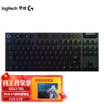罗技（G）G913 TKL 87键机械键盘 无线蓝牙双模 RGB背光 矮轴 无数字小键盘 GL T轴（茶轴手感）