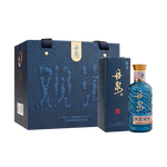 丹泉 广西白酒 洞天酒海 观海小酒 白酒礼盒 洞藏酱香型 礼品自饮 51度 150mL 6瓶 整箱装