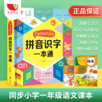 拼音识字一本通会说话的识字大王2000早教有声书学前拼音识字幼儿认字启蒙手指点读发声书3-6岁会说话的趣味 sw 手指点读有声书：拼音识字一本通