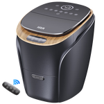 HITH泡脚桶按摩小腿热风烘干足浴盆全自动恒温加热洗脚盆高深桶可拆洗泡脚盆节日礼物送父母