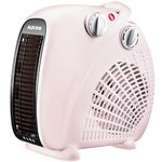 奥克斯（AUX）暖风机取暖器办公室电暖气家用节能台式电暖器热风机200A2 香槟色-双温控【过热保护+智能恒温】