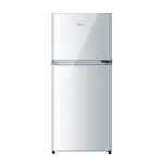 Haier 海尔 BCD-118TMPA 直冷双门冰箱 118L 银色