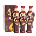 GUILIN SANHUA 桂林三花 酒 6年老桂林 米香型白酒 45度 500ml*6瓶 整箱装（内含3个礼品袋）