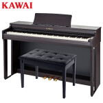 卡瓦依（KAWAI）电钢琴CN29 88键重锤 电子数码钢琴成人儿童学生初学专业家用 标配三踏板+双人琴凳礼包
