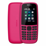 诺基亚（NOKIA）新款105手机/105DS双卡版老人手机移动2G功能机学生备用机 诺基亚手机 红色（送壳） 单卡