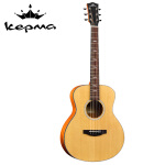 卡马（KEPMA）FS36单板民谣旅行吉他 全新演奏款考级木吉他入门吉它jita哑光原木色36英寸